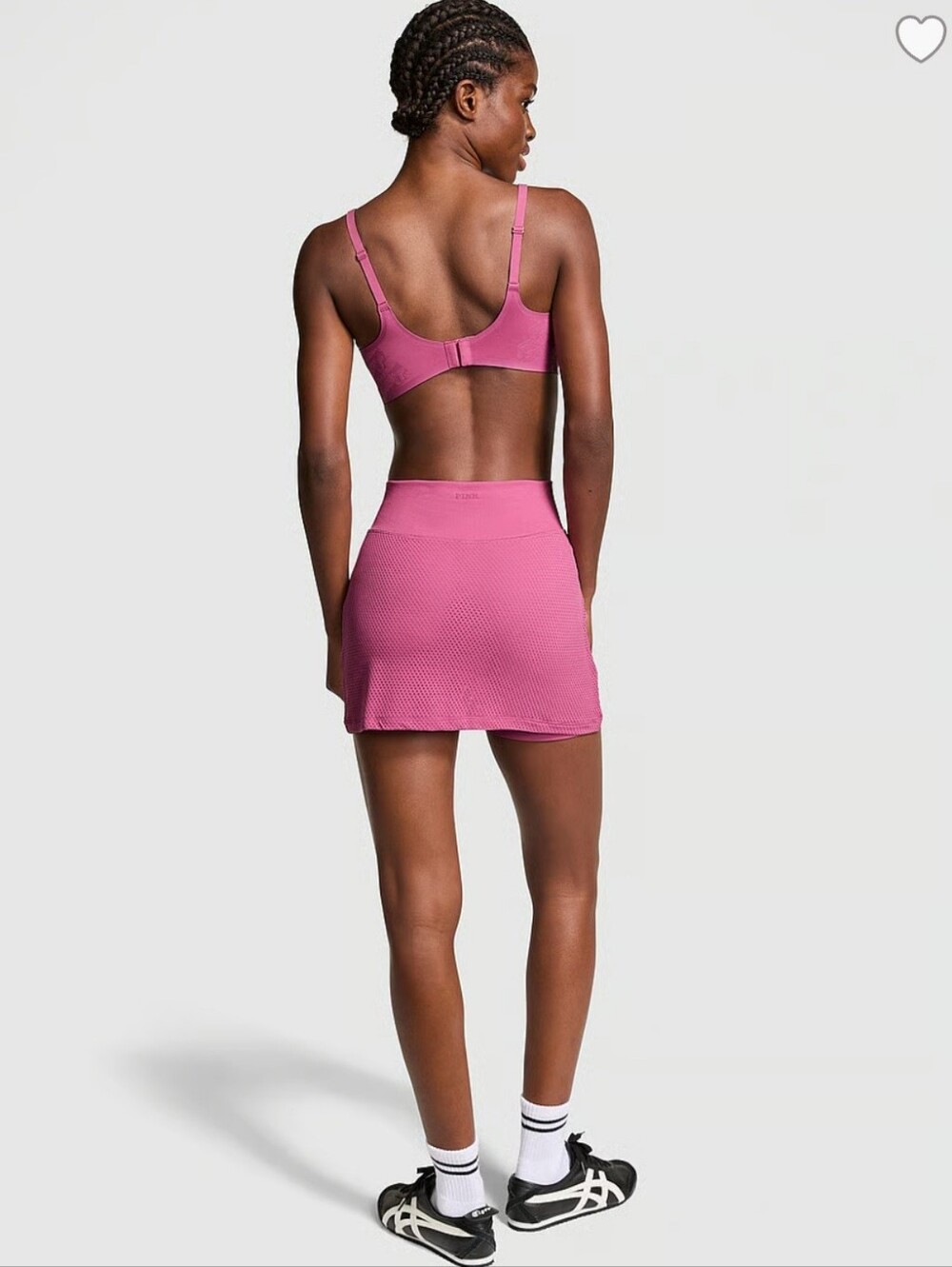 PINK Victoria's Secret Black Soft Seamless Skort - Picture 7 of 8